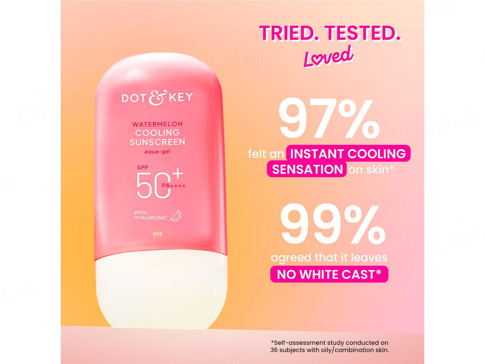 Dot & Key Watermelon Cooling Aqua-Gel Sunscreen SPF 50+ PA++++