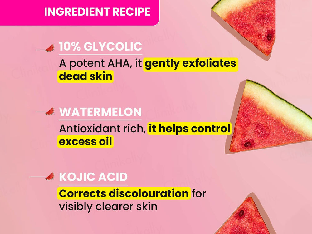 Dot & Key Watermelon + 10% Glycolic Gentle Exfoliating Face Serum