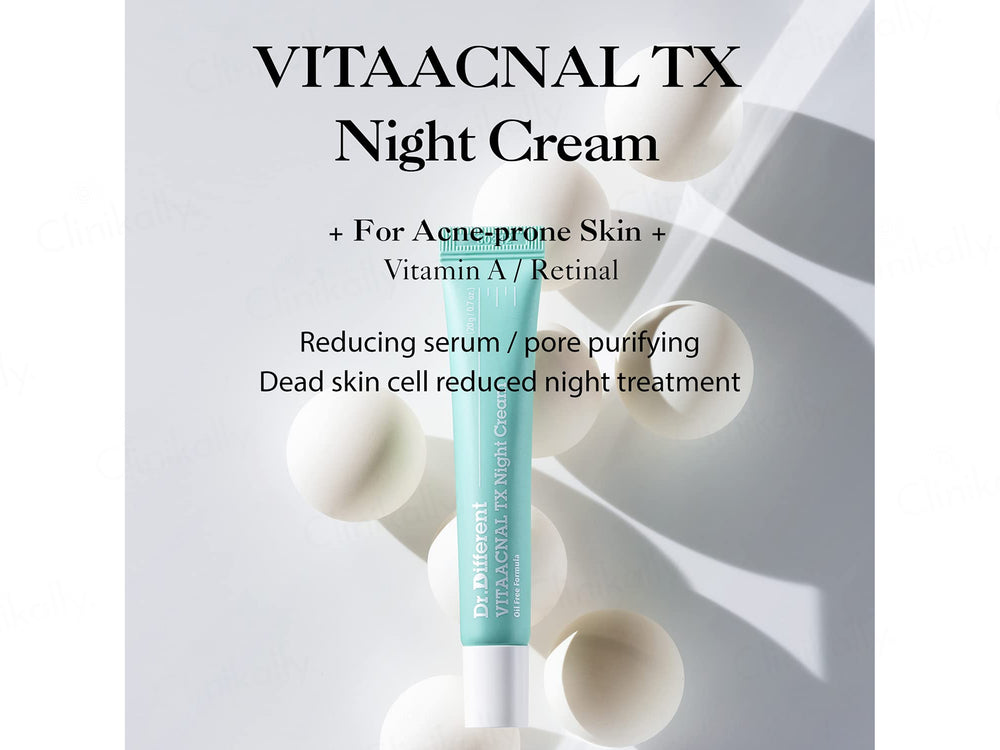 Dr. Different Vitaacnal TX Night Cream