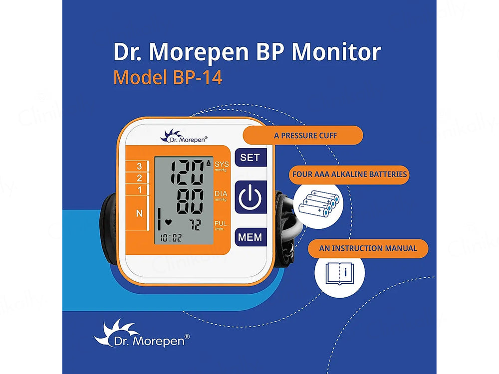 Dr. Morepen BP-14 Blood Pressure Monitor