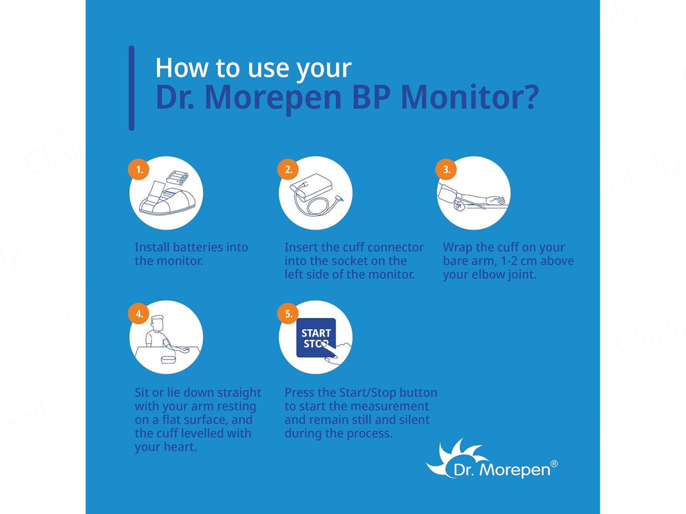 Dr. Morepen BP-15 Blood Pressure Monitor