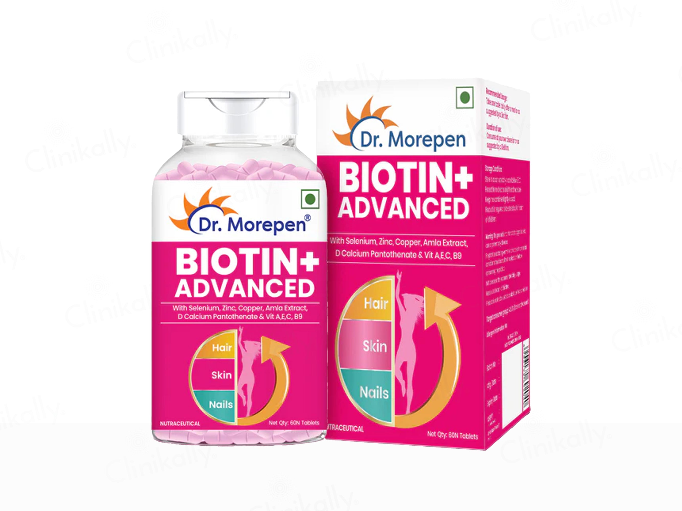 Dr. Morepen Biotin+ Advanced Tablet