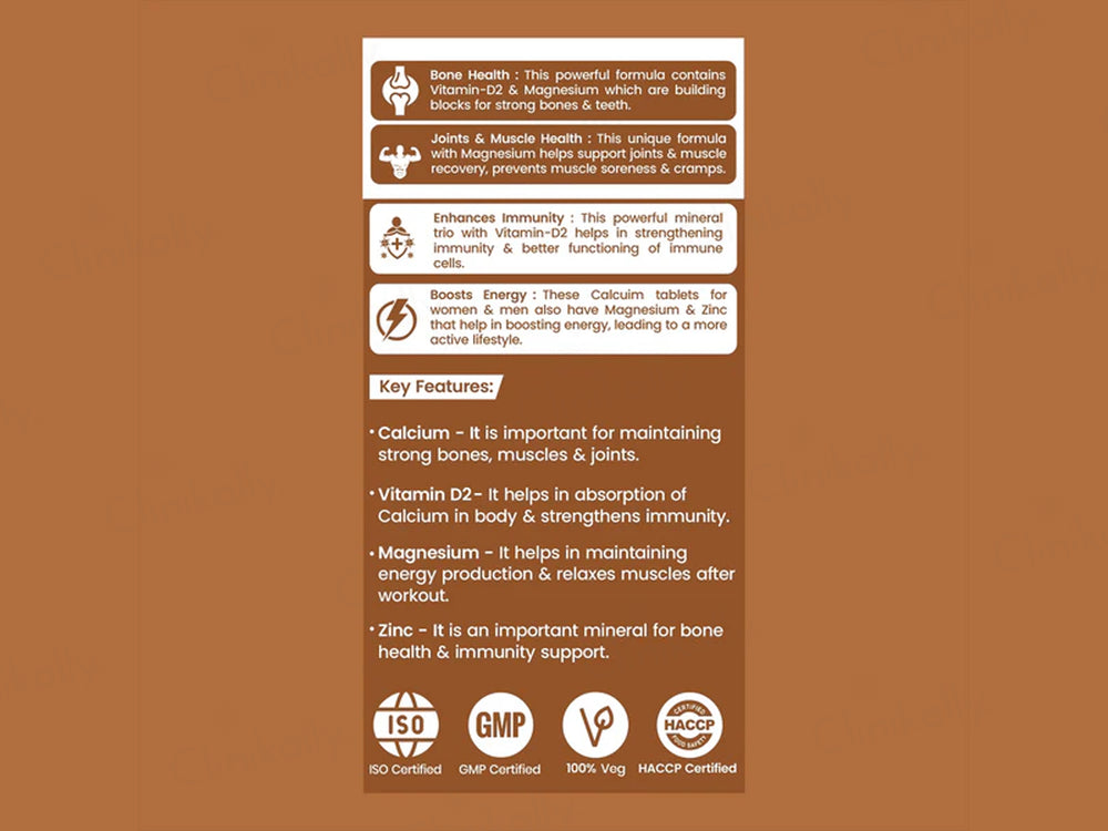 Dr. Morepen Calcium+ Advanced Tablet