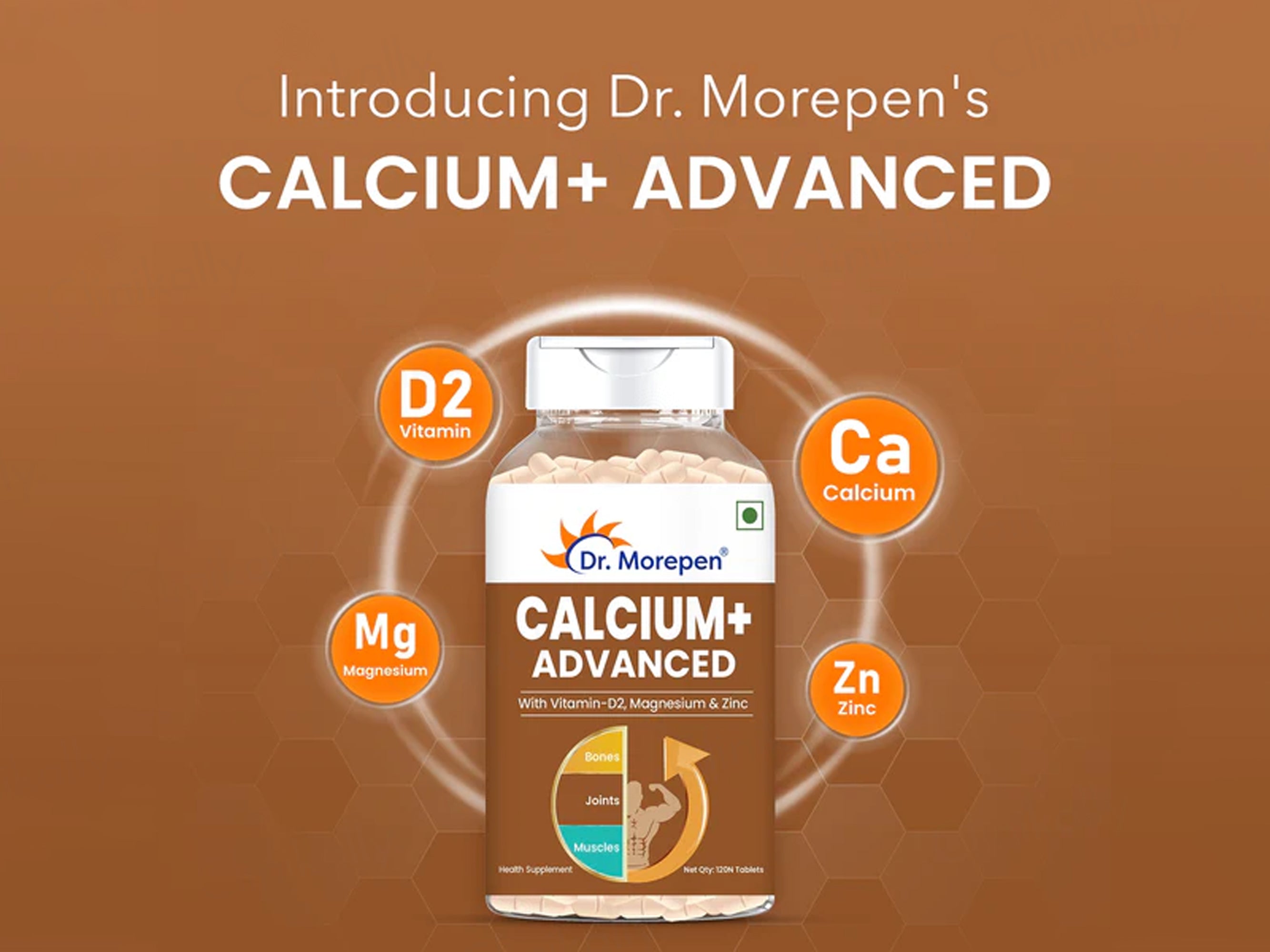 Dr. Morepen Calcium+ Advanced Tablet