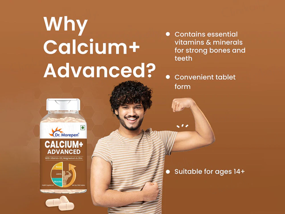 Dr. Morepen Calcium+ Advanced Tablet