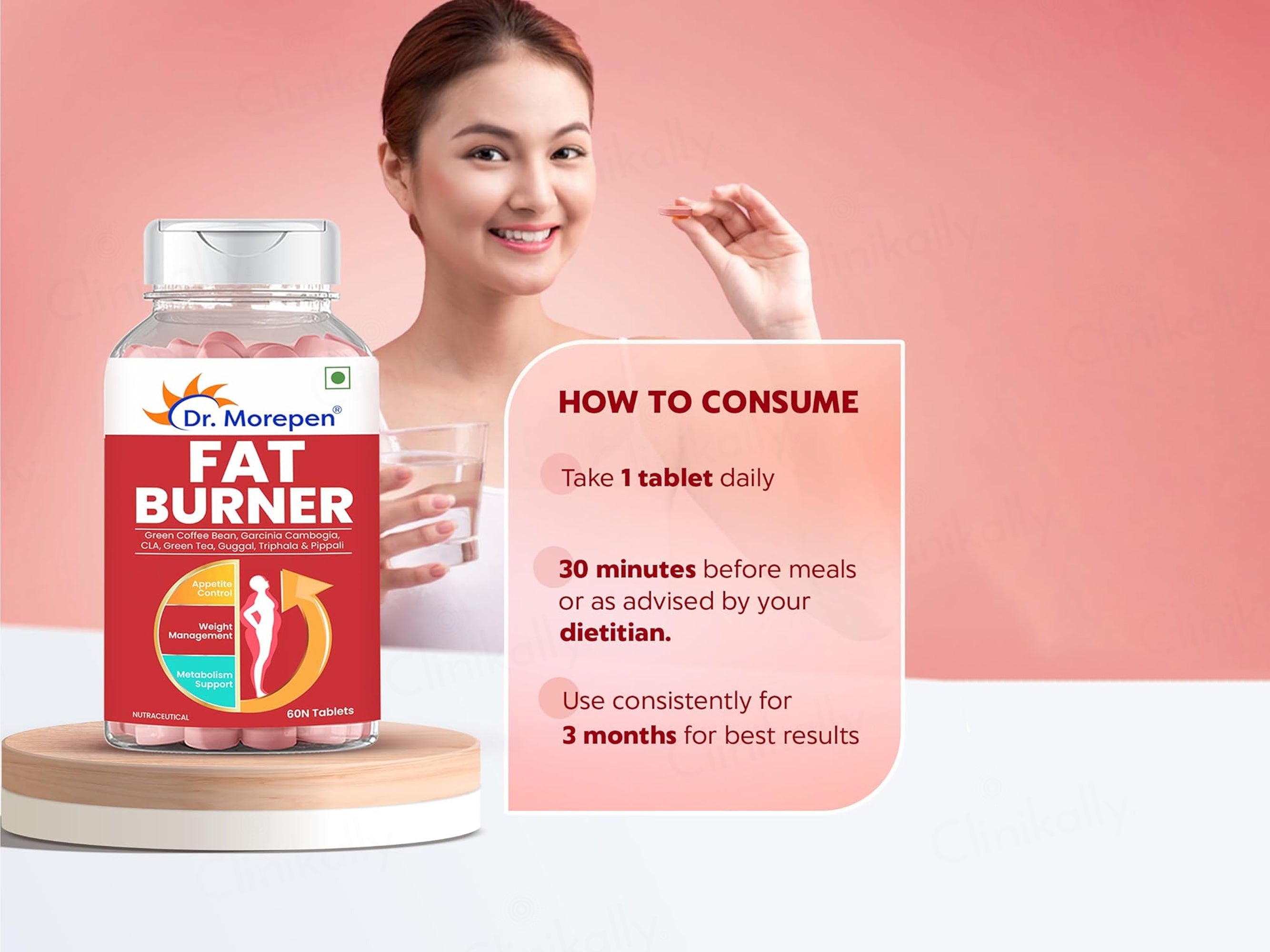 Dr. Morepen Fat Burner Nutraceutical Tablet