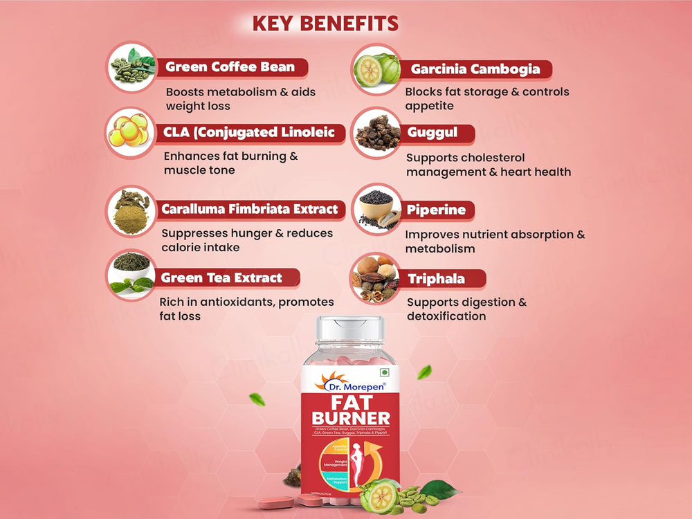 Dr. Morepen Fat Burner Nutraceutical Tablet