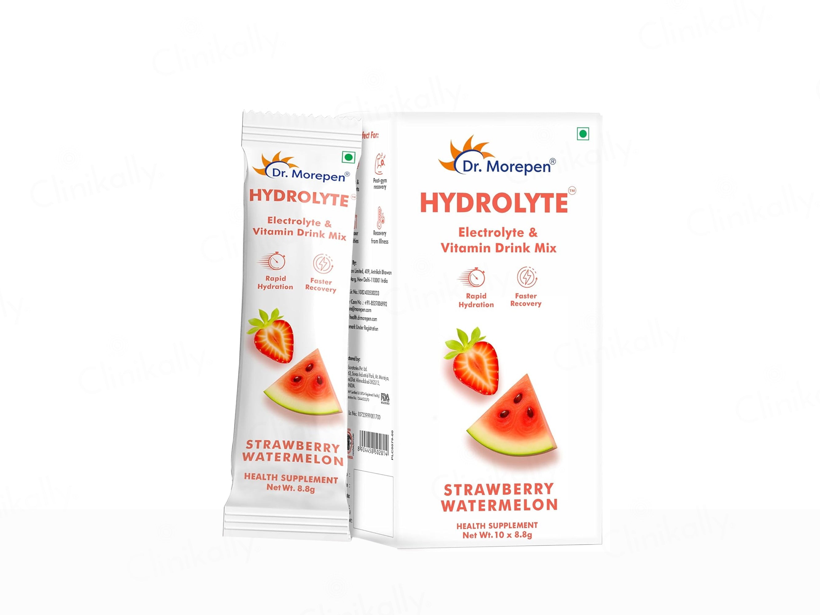 Dr. Morepen Hydrolyte Electrolyte & Vitamin Drink Mix