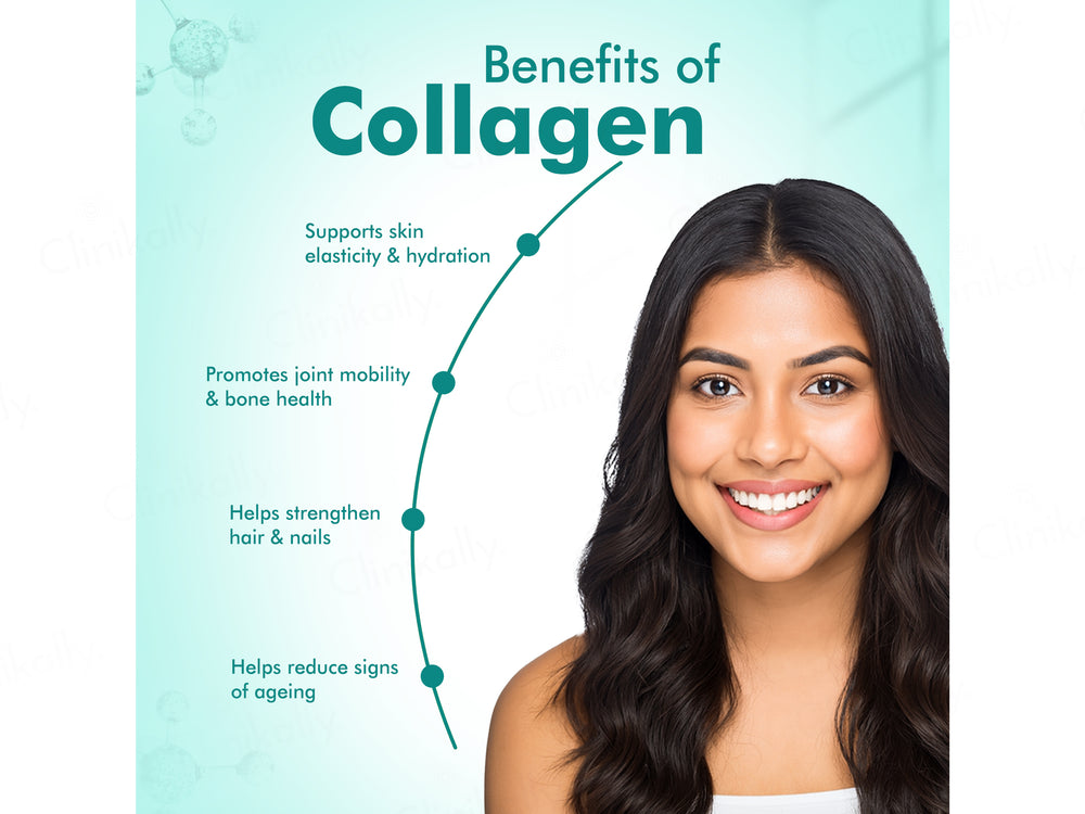 Dr. Morepen Hydrolyzed Type I & III Marine Collagen Powder - Lemon Lime Flavour