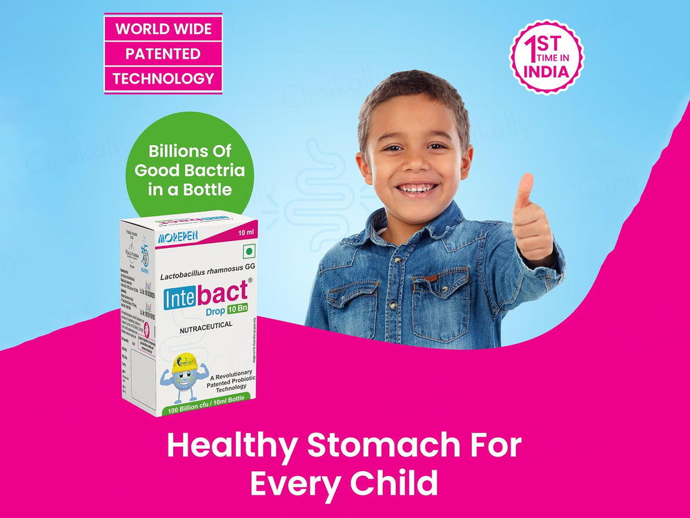 Dr. Morepen Intebact 10 Billion CFU Nutraceutical Oral Drop