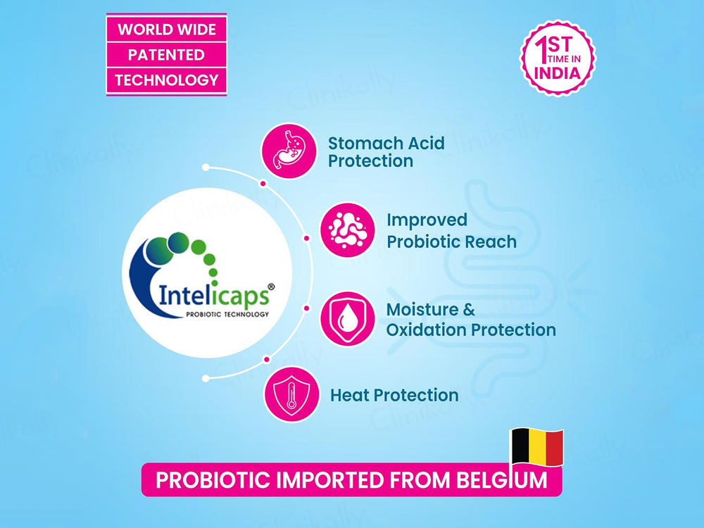 Dr. Morepen Intebact Insta 5 Billion CFU Orosoluble Granules - Delicious Vanilla Flavour