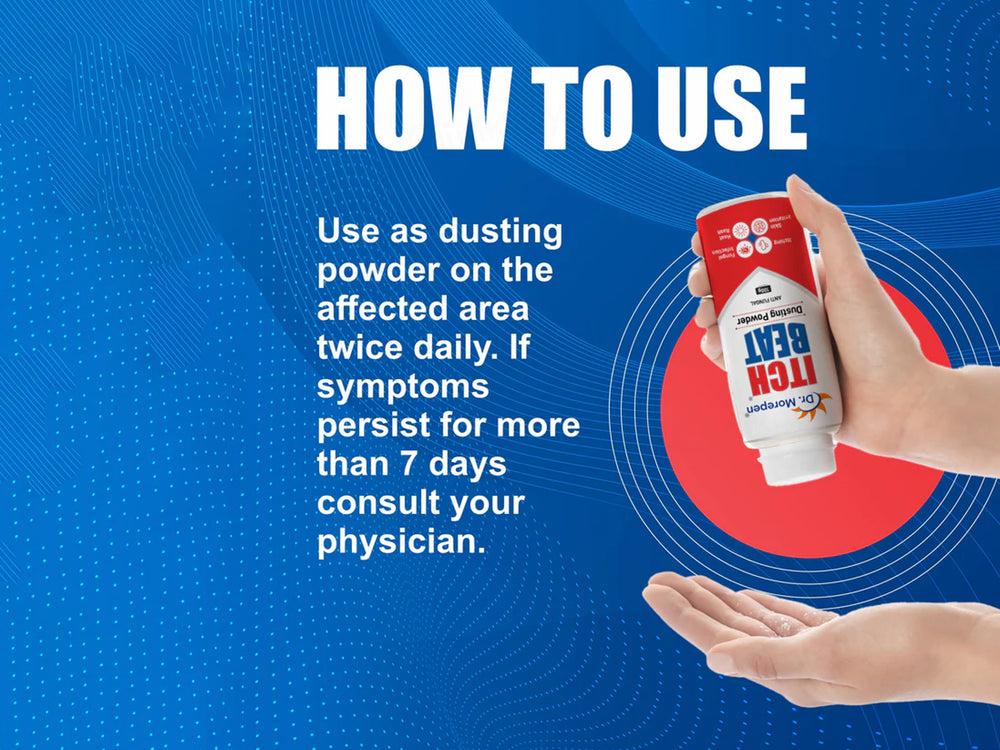 Dr. Morepen Itch Beat Anti Fungal Dusting Powder