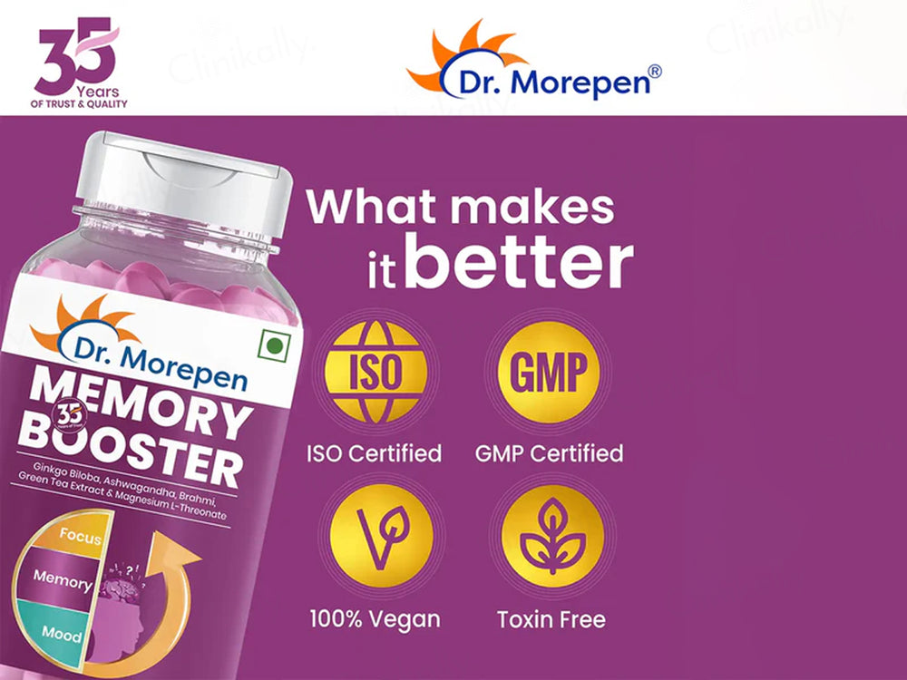 Dr. Morepen Memory Booster Tablet