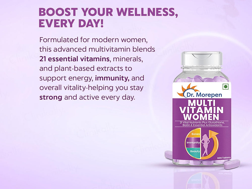 Dr. Morepen Multi Vitamin Women Nutraceutical Tablet