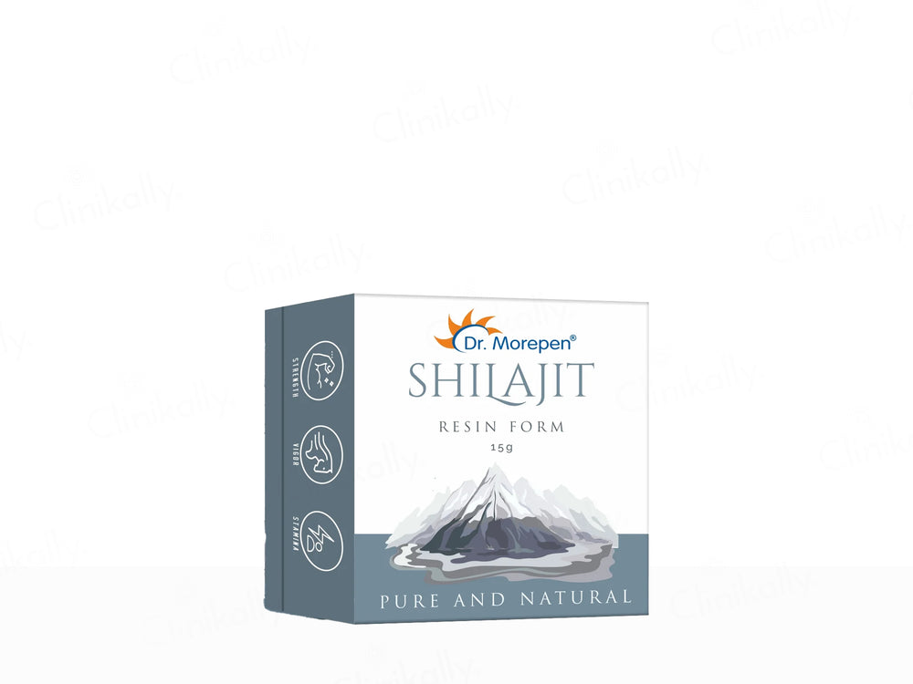 Dr. Morepen Shilajit Pure And Natural Resin Form