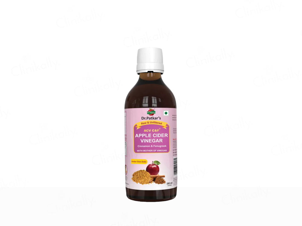 Dr. Patkar's ACV C&F Cinnamon & Fenugreek Apple Cider Vinegar