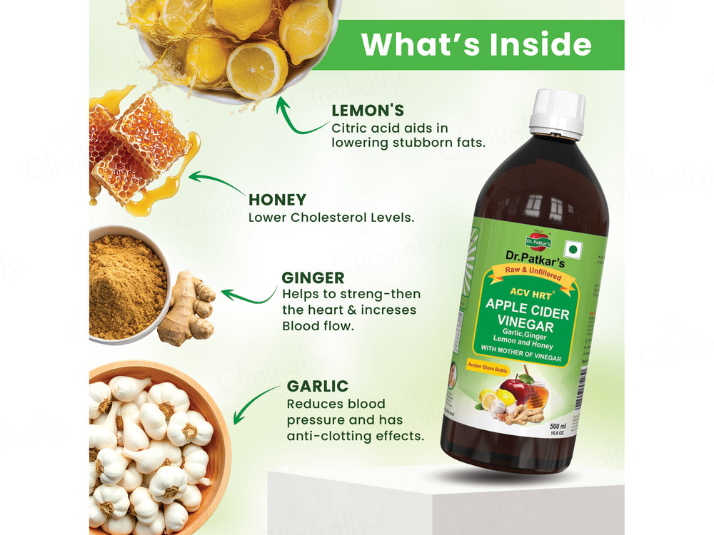 Dr. Patkar's ACV HRT Apple Cider Vinegar