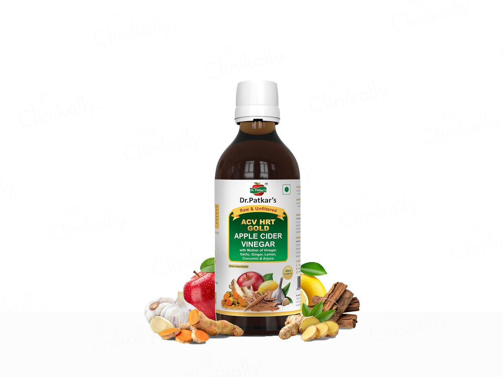 Dr. Patkar's ACV HRT Gold Apple Cider Vinegar
