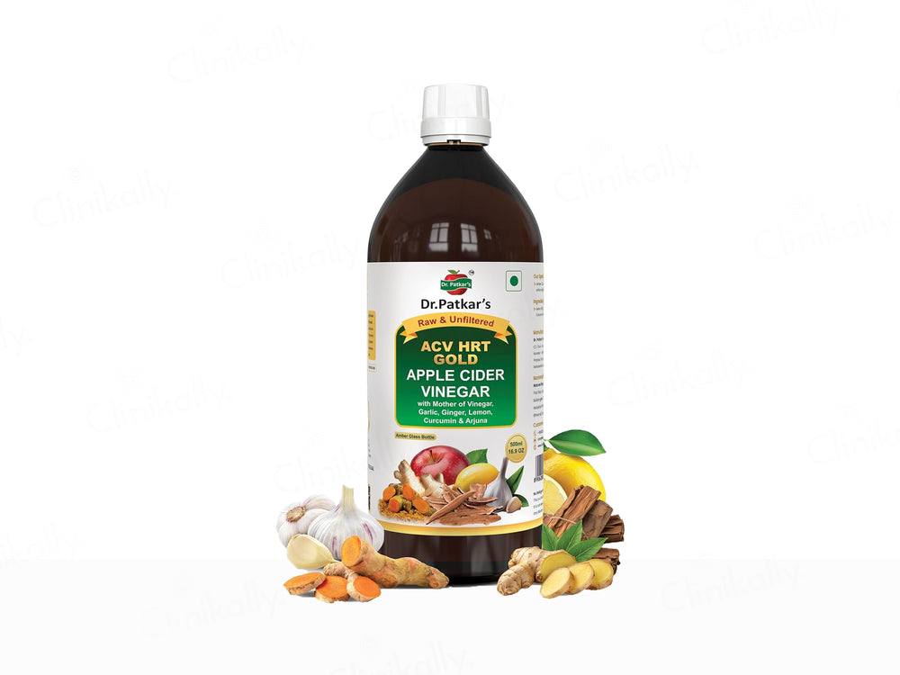 Dr. Patkar's ACV HRT Gold Apple Cider Vinegar