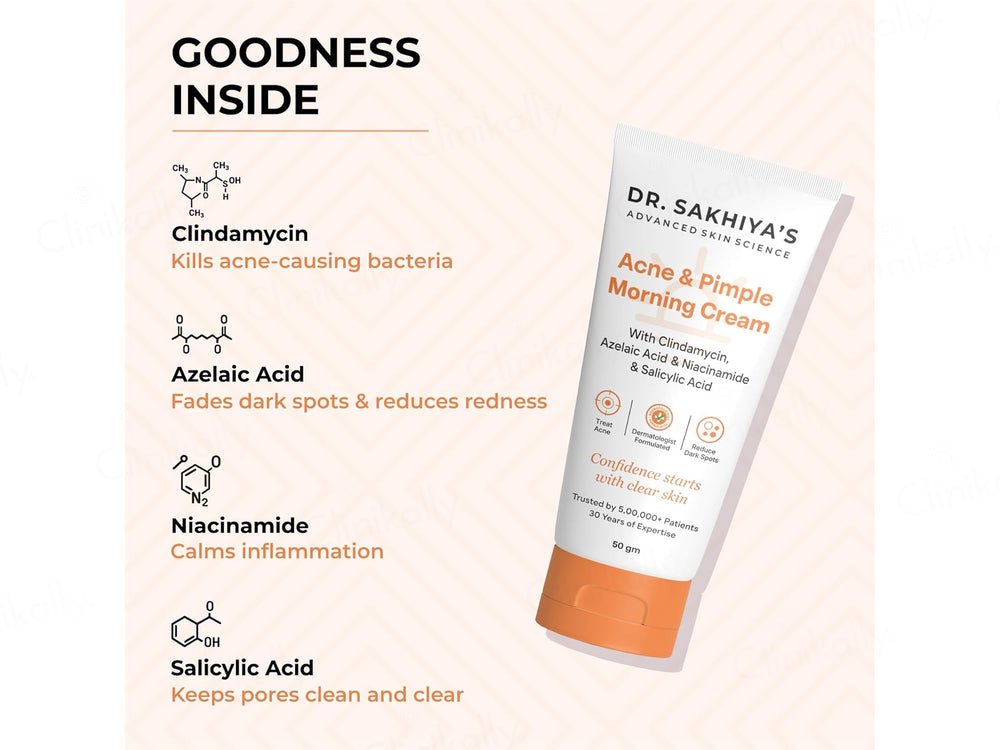 Dr. Sakhiya’s Acne & Pimple Morning Cream