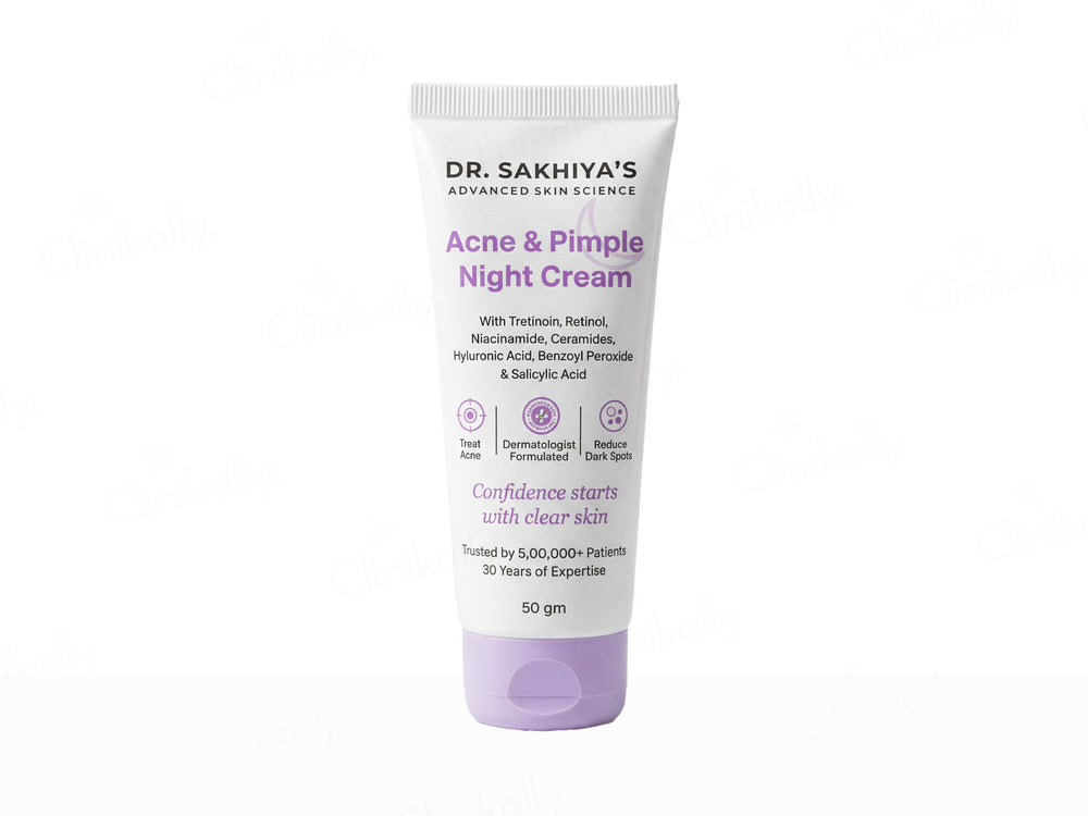 Dr. Sakhiya’s Acne & Pimple Night Cream