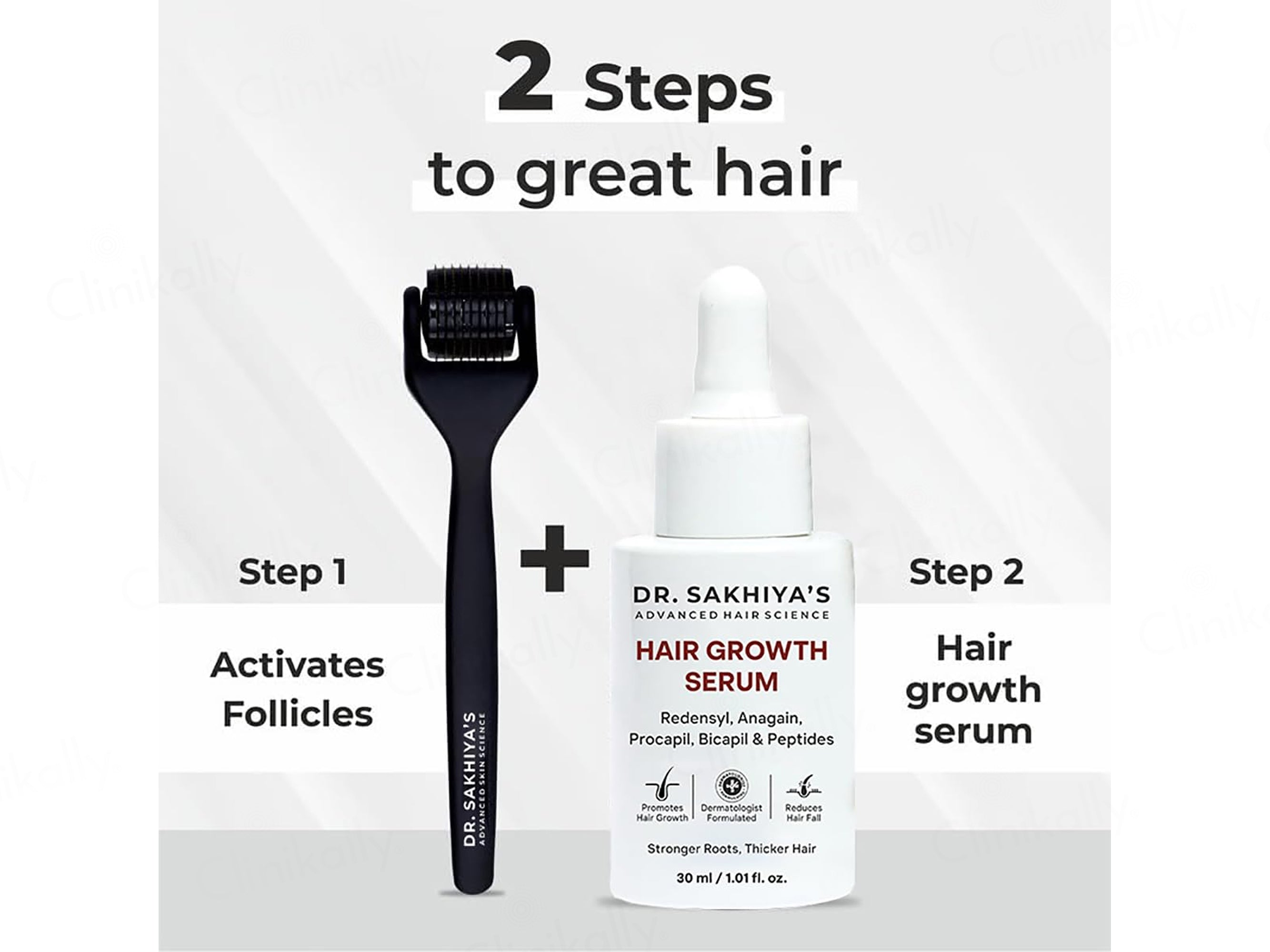 Dr. Sakhiya’s Advance Hair Activator Derma Roller