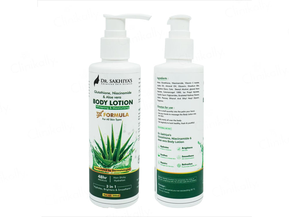 Dr. Sakhiya’s Aloe Vera Whitening & Moisturising Body Lotion