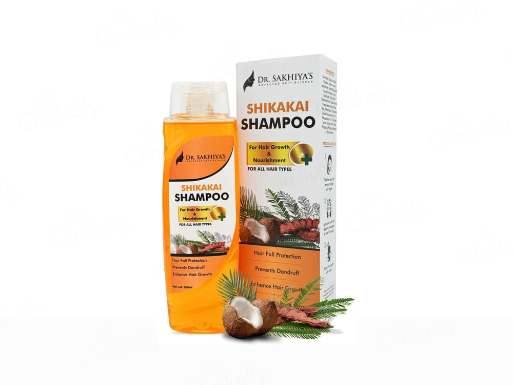Dr. Sakhiya’s Shikakai Hair Growth & Nourishment Shampoo