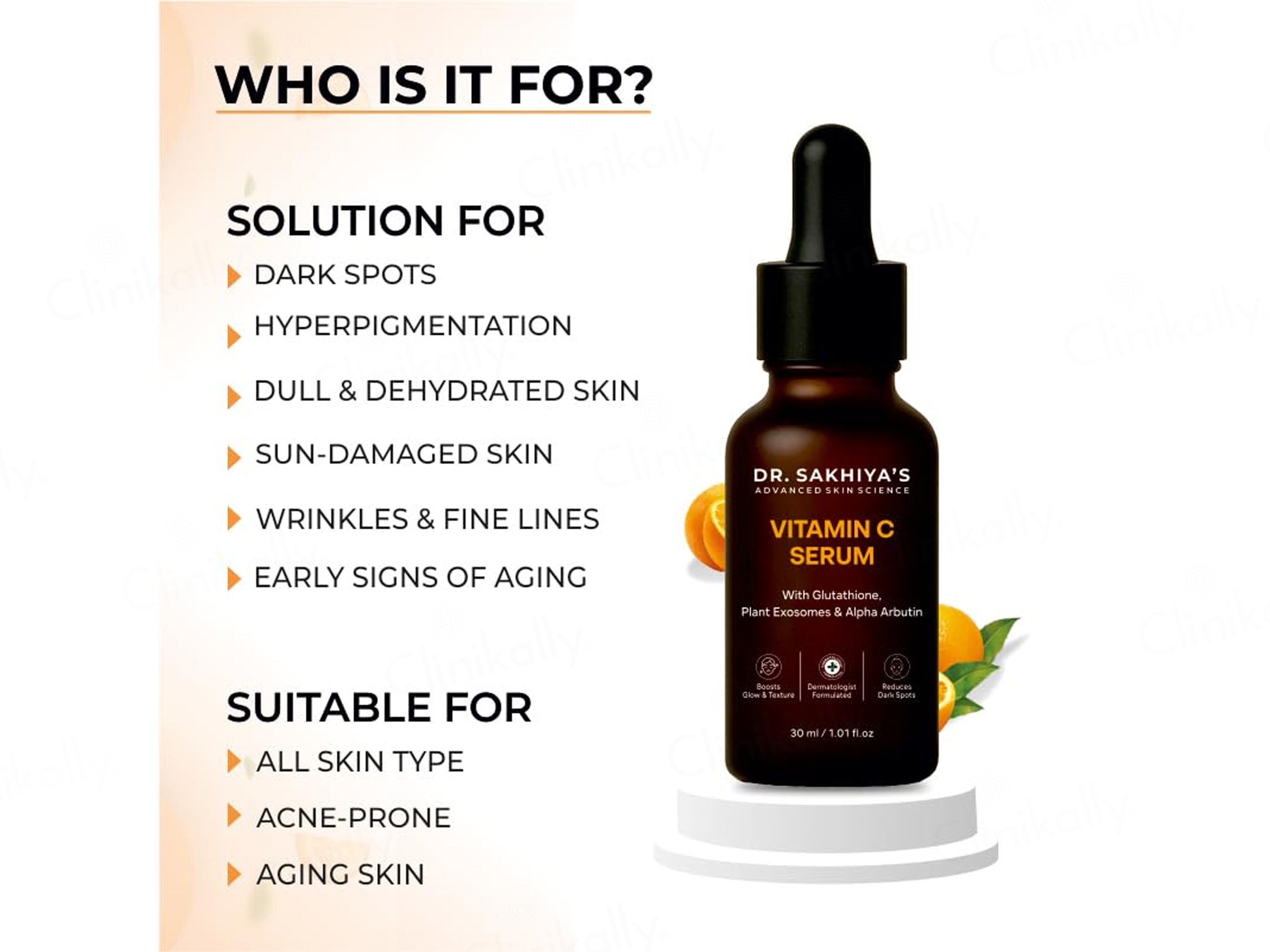 Dr. Sakhiya’s Vitamin C Face Serum