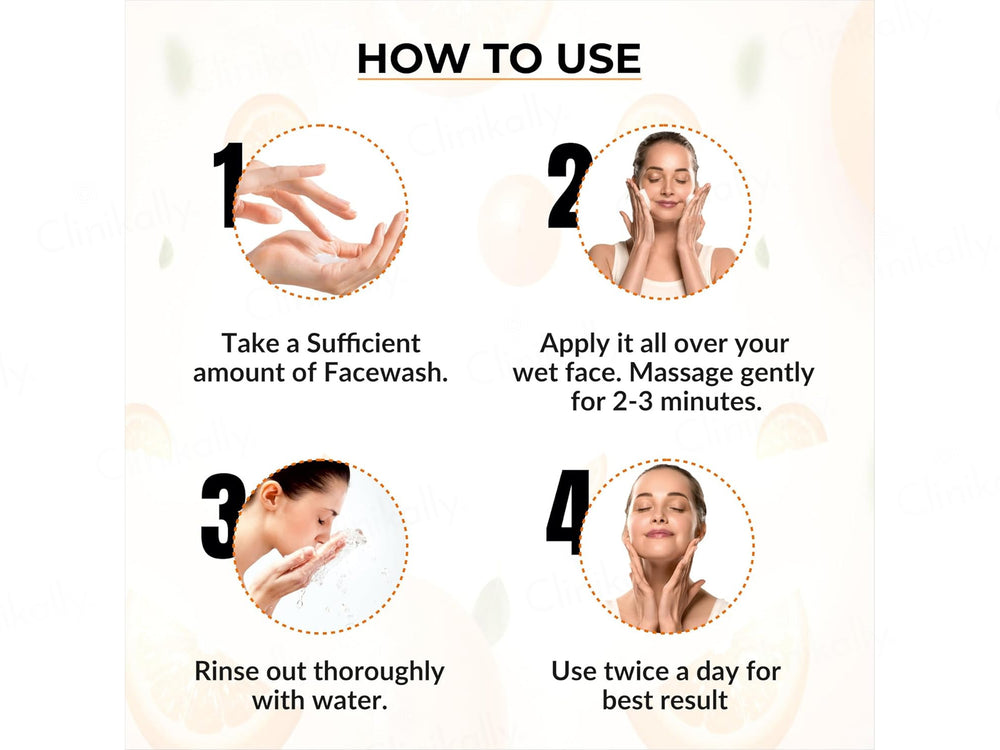 Dr. Sakhiya’s Vitamin C Skin Brightening Face Wash