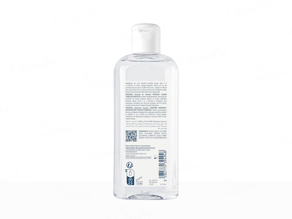 Ducray Sensinol Anti-Itching Shampoo For Sensitive Scalp
