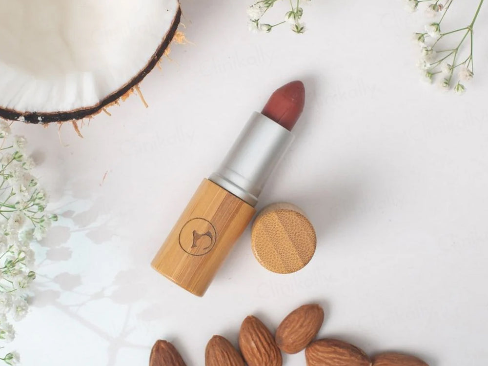 Earth Baby Lip-Nourishing Colour Lipstick Au Naturale - Copper Red