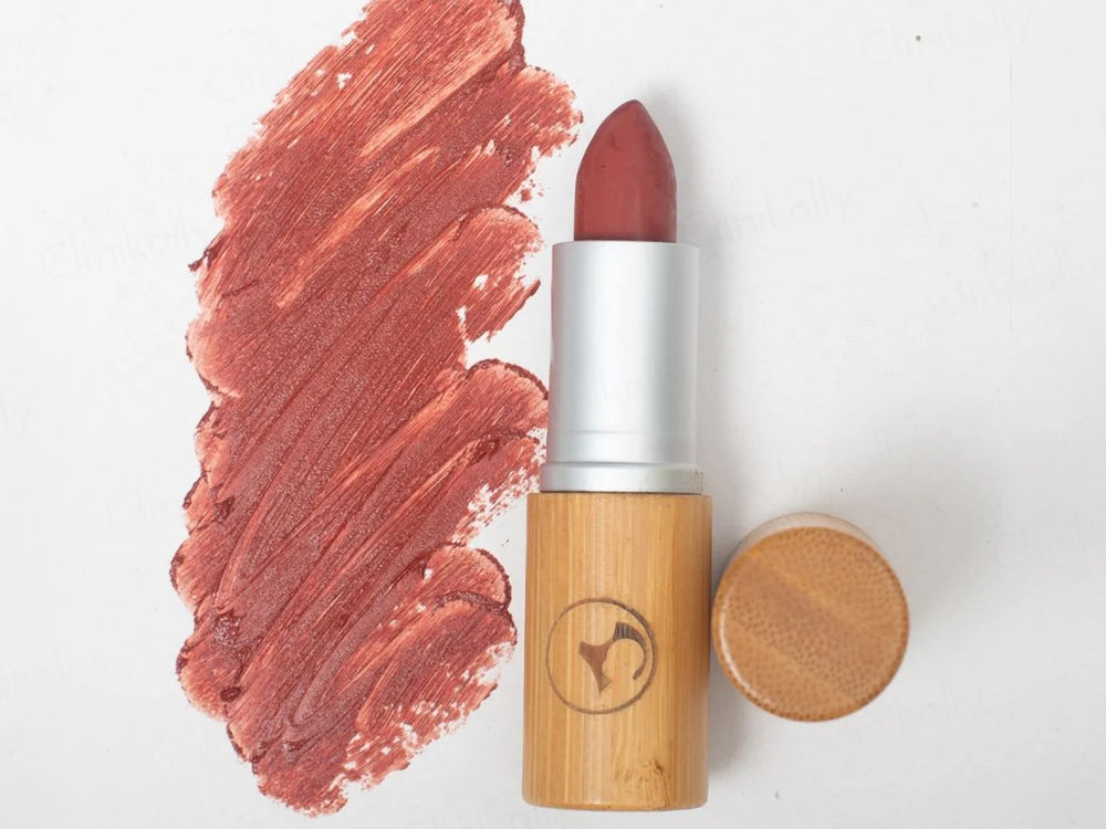 Earth Baby Lip-Nourishing Colour Lipstick Au Naturale - Wood Brown
