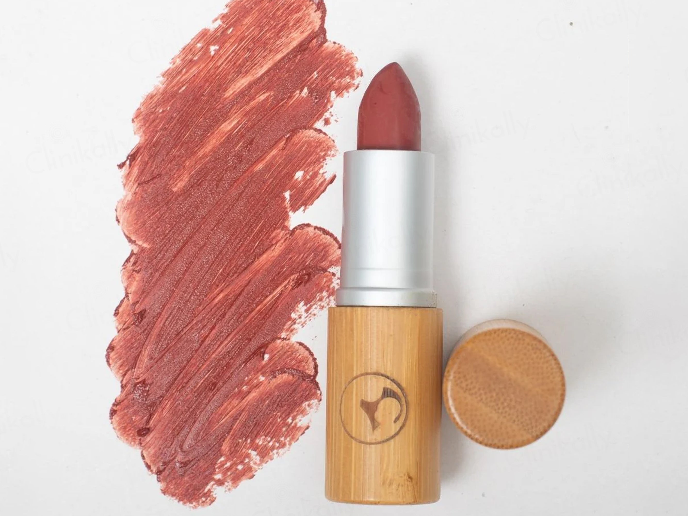 Earth Baby Lip-Nourishing Colour Lipstick Au Naturale - Wood Brown