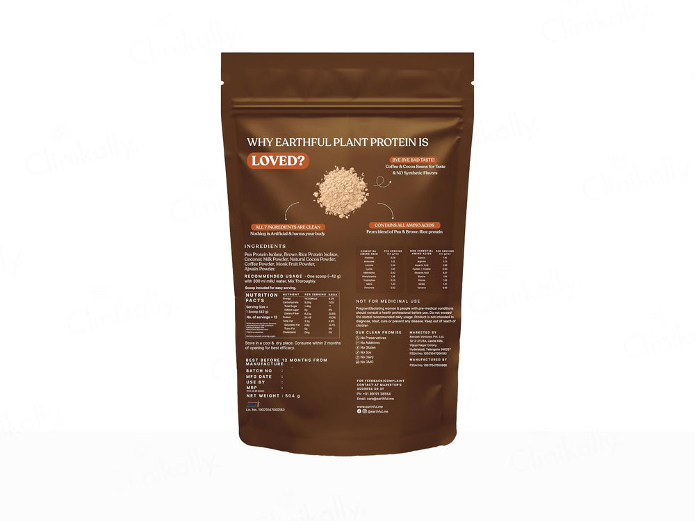 Earthful Honest Plant Protein Nutraceutical Powder