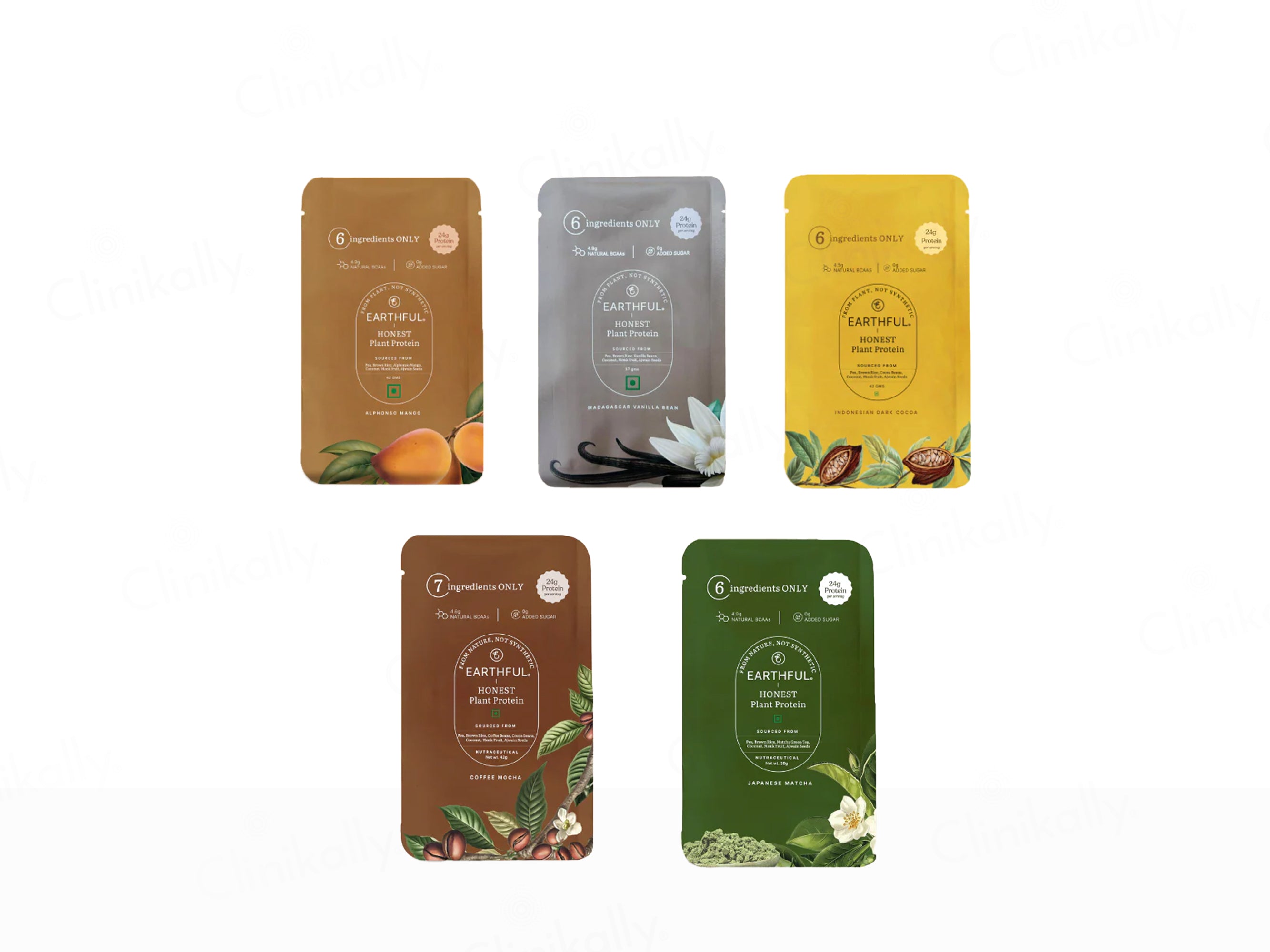 Earthful Honest Plant Protein Nutraceutical Powder (Assorted Flavours)