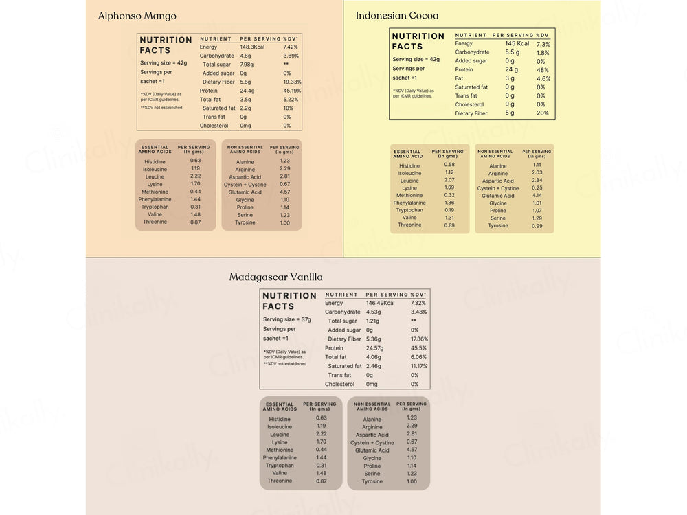 Earthful Honest Plant Protein Nutraceutical Powder (Assorted Flavours)