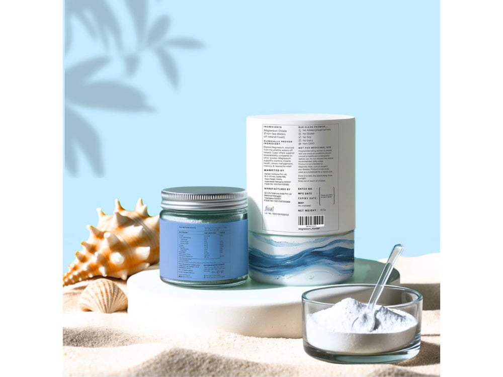 Earthful Marine Magnesium Health Supplement Powder