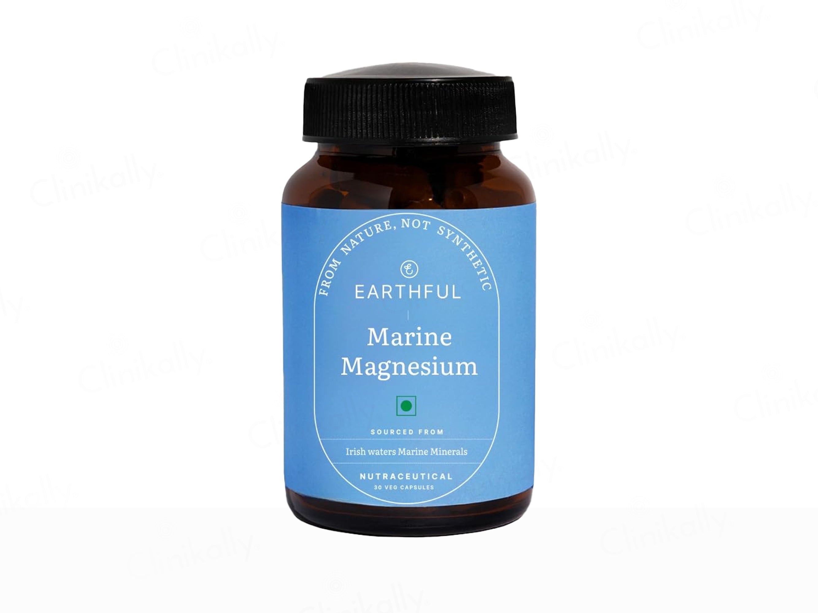 Earthful Marine Magnesium Nutraceutical Veg Capsule