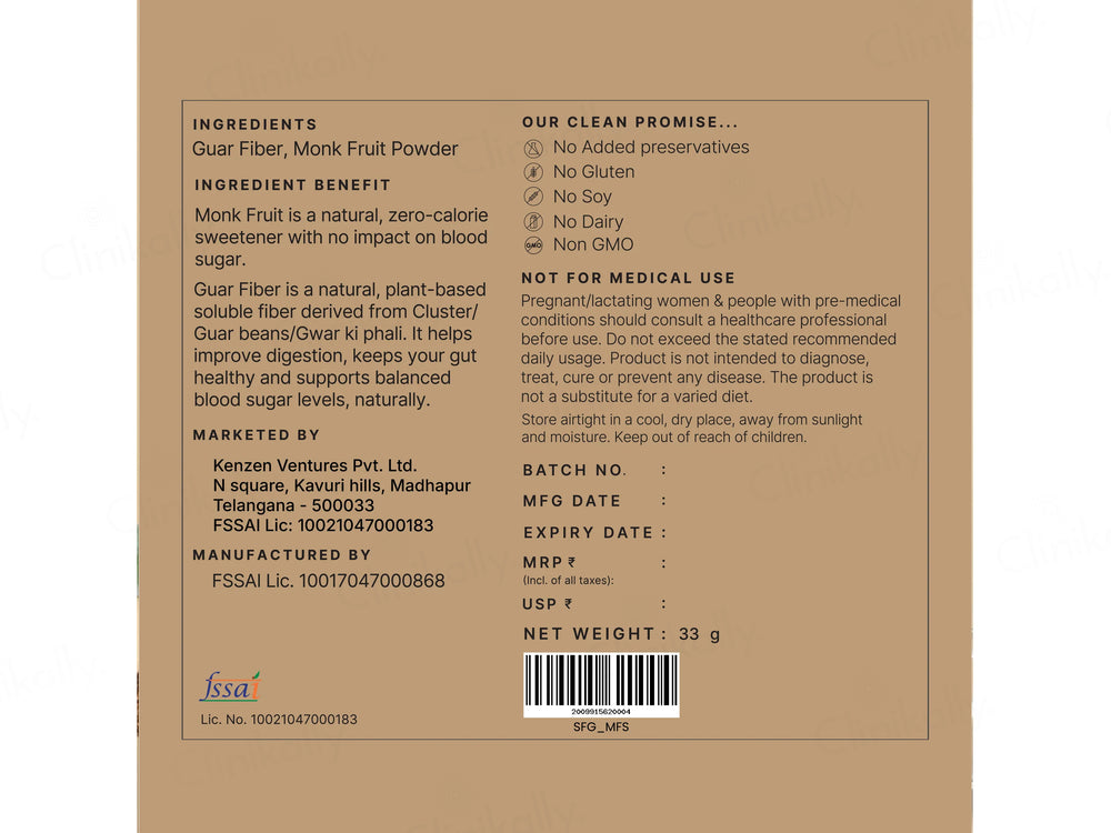 Earthful Monksweet Nutraceutical Powder