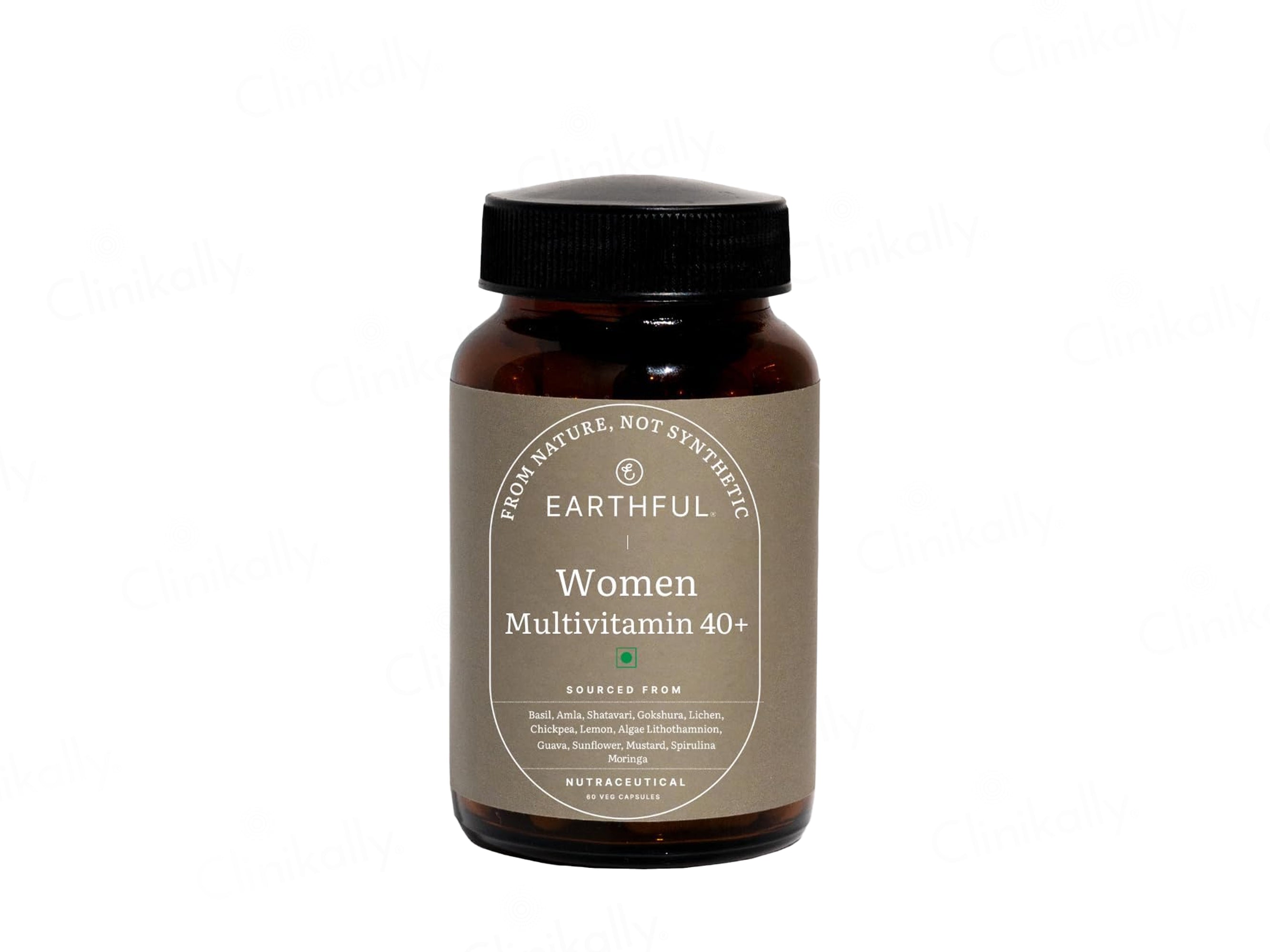 Earthful Women Multivitamin 40+ Nutraceutical Veg Capsule