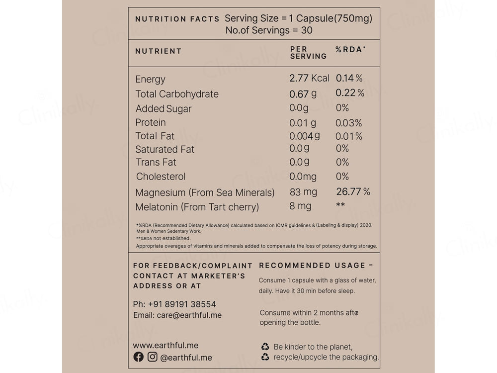 Earthful Zen Mode Nutraceutical Veg Capsule