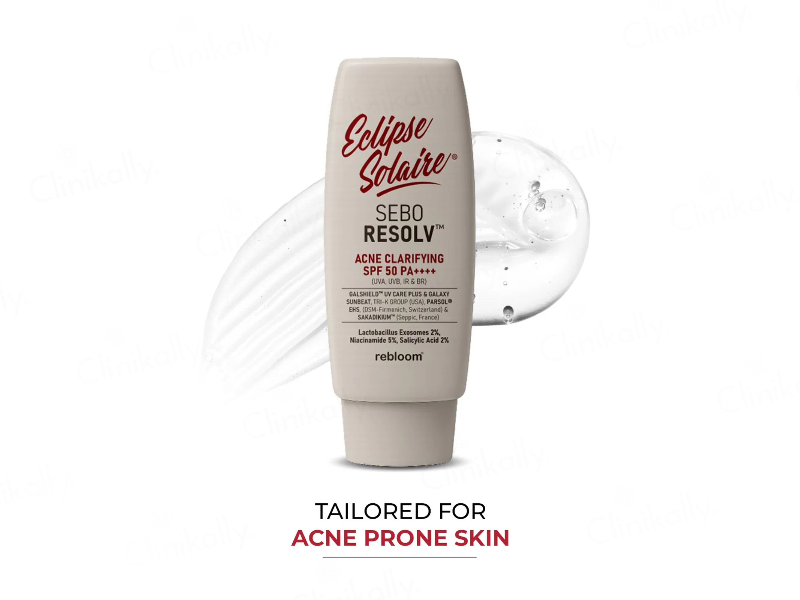 Eclipse Solaire Sebo Resolv Acne Clarifying Sunscreen SPF 50 PA++++