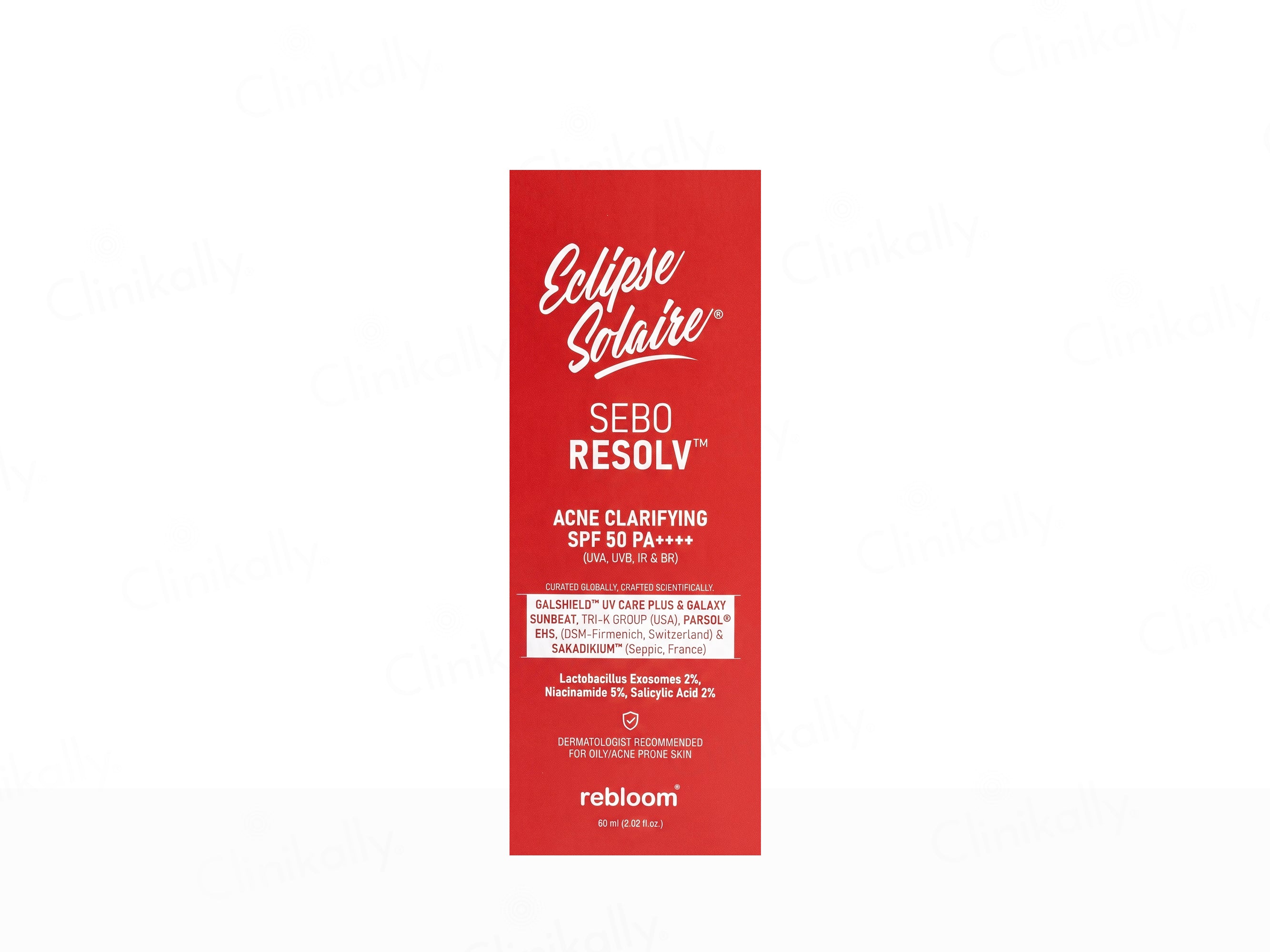 Eclipse Solaire Sebo Resolv Acne Clarifying Sunscreen SPF 50 PA++++