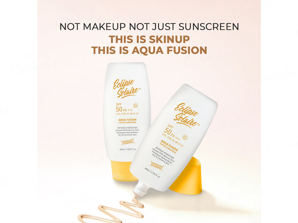 Eclipse Solaire Tinted Aqua Fusion Sunscreen SPF 50 PA+++