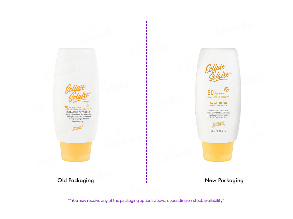 Eclipse Solaire Tinted Aqua Fusion Sunscreen SPF 50 PA+++