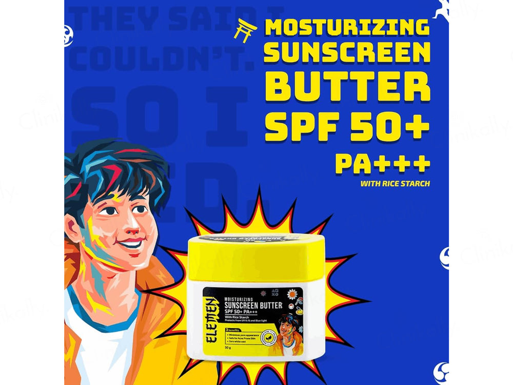 Elemen Moisturizing Sunscreen Butter SPF 50+ PA+++