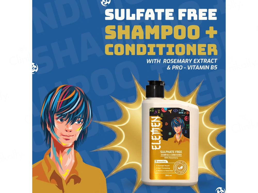 Elemen Sulphate Free Shampoo + Conditioner With Rosemary