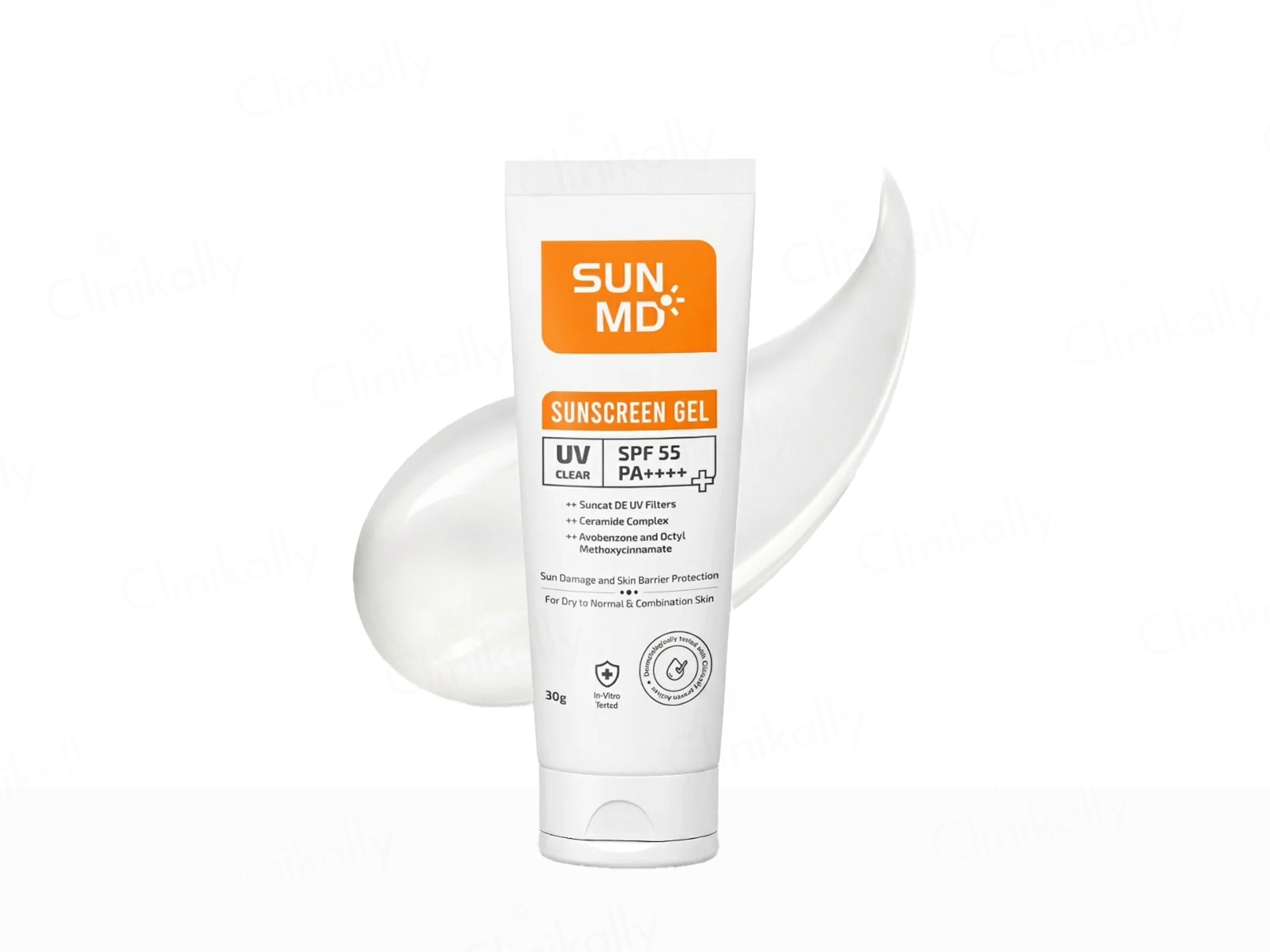 Elemen SunMD UV Clear Sunscreen Gel SPF 55 PA++++