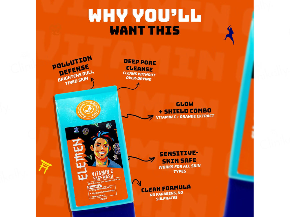 Elemen Vitamin C Face Wash